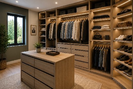 Dressing aménagement sur mesure