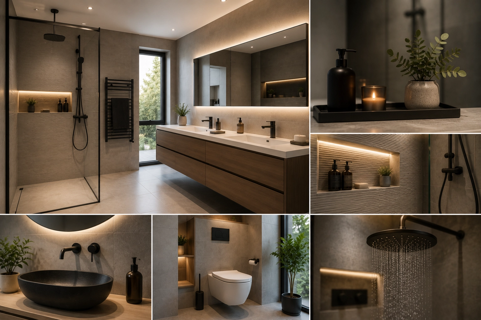 Salle de bain moderne
